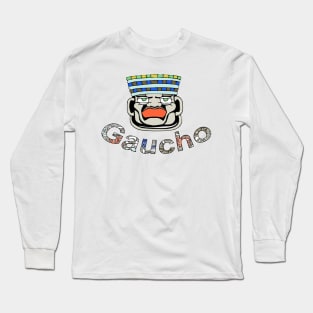 Gaucho Mask stick Long Sleeve T-Shirt